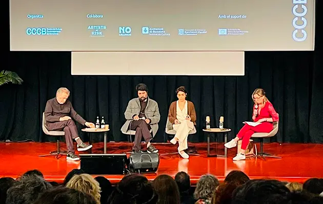 Projecció i col·loqui al CCCB amb Mahmoud Ghaffari, Manhaz Jarchi, Jordi Balló i Zahida Membrado