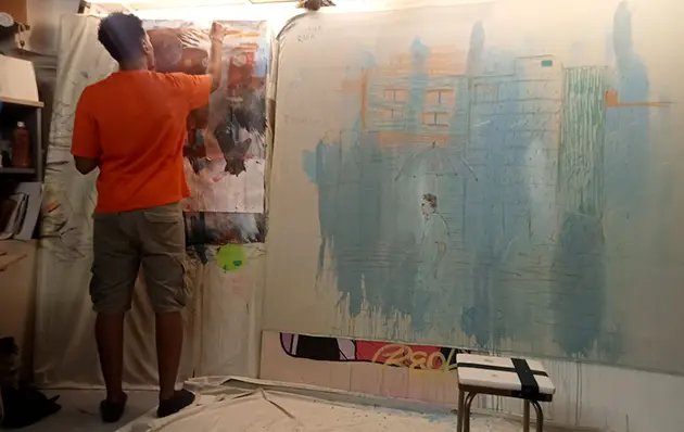 Visita de Osama Khalid al Instituto Martí Pous